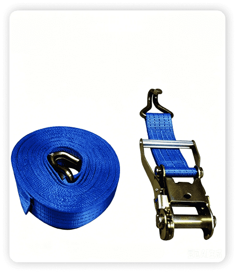 Steel Frame Blue Polyester 10 M